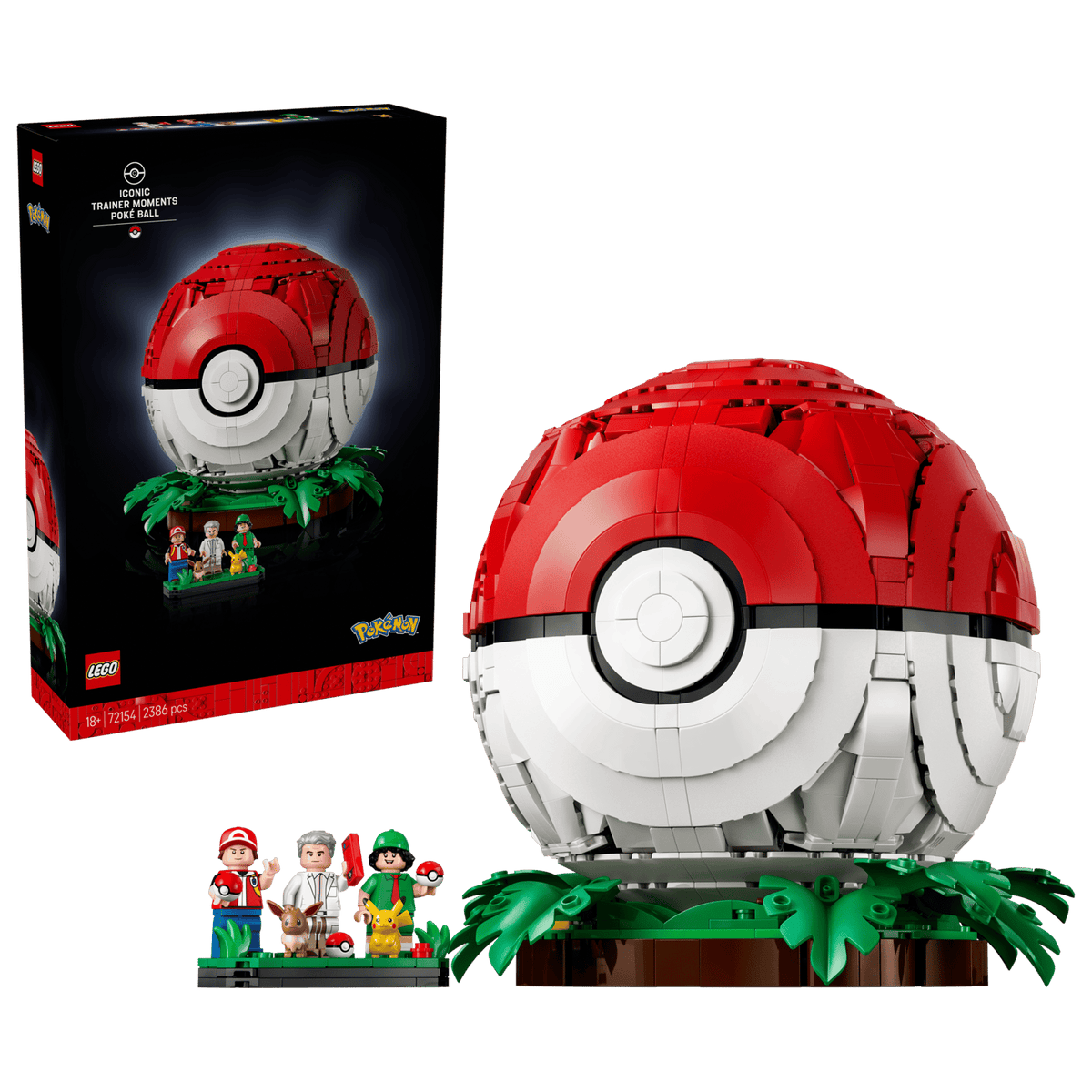 LEGO® Pokémon Iconic Trainer Moments Poké Ball 72154