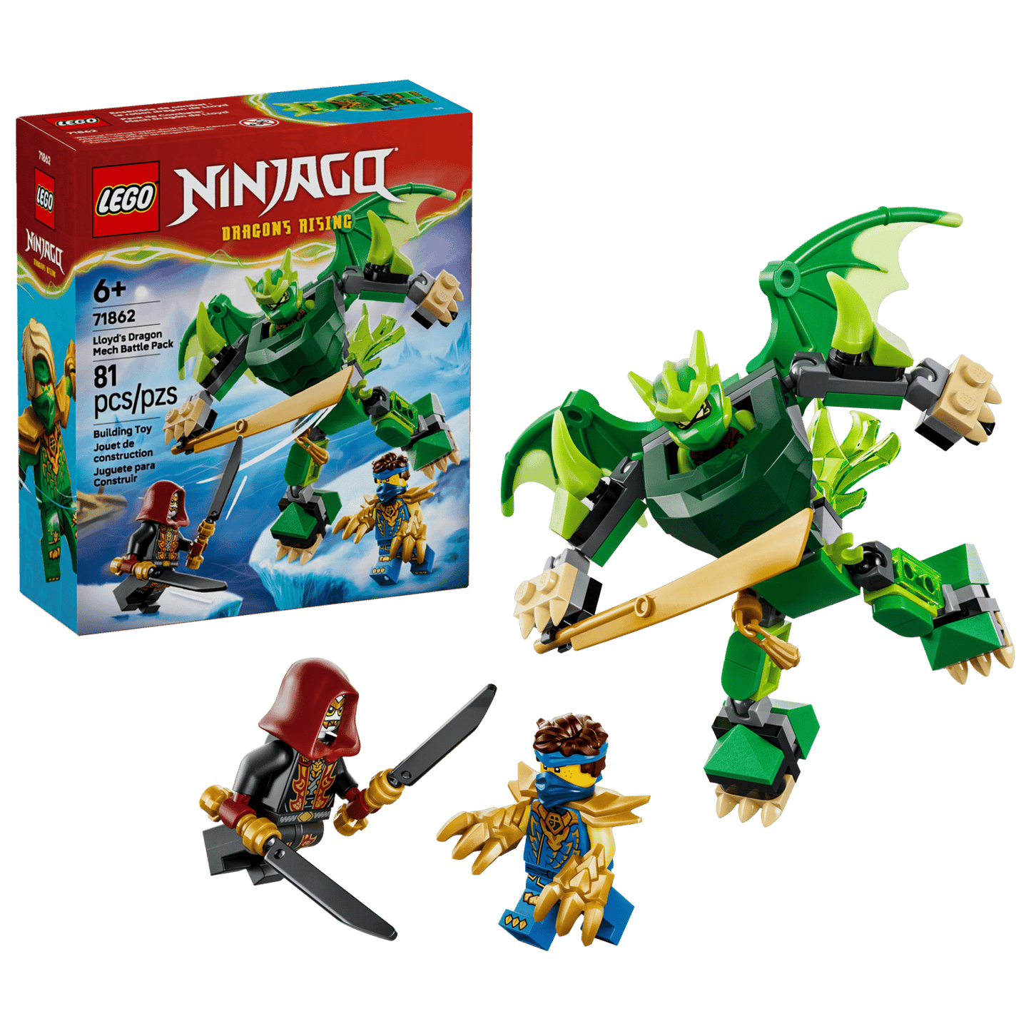 LEGO® Ninjago® Lloyd's Dragon Mech Battle Pack 71862