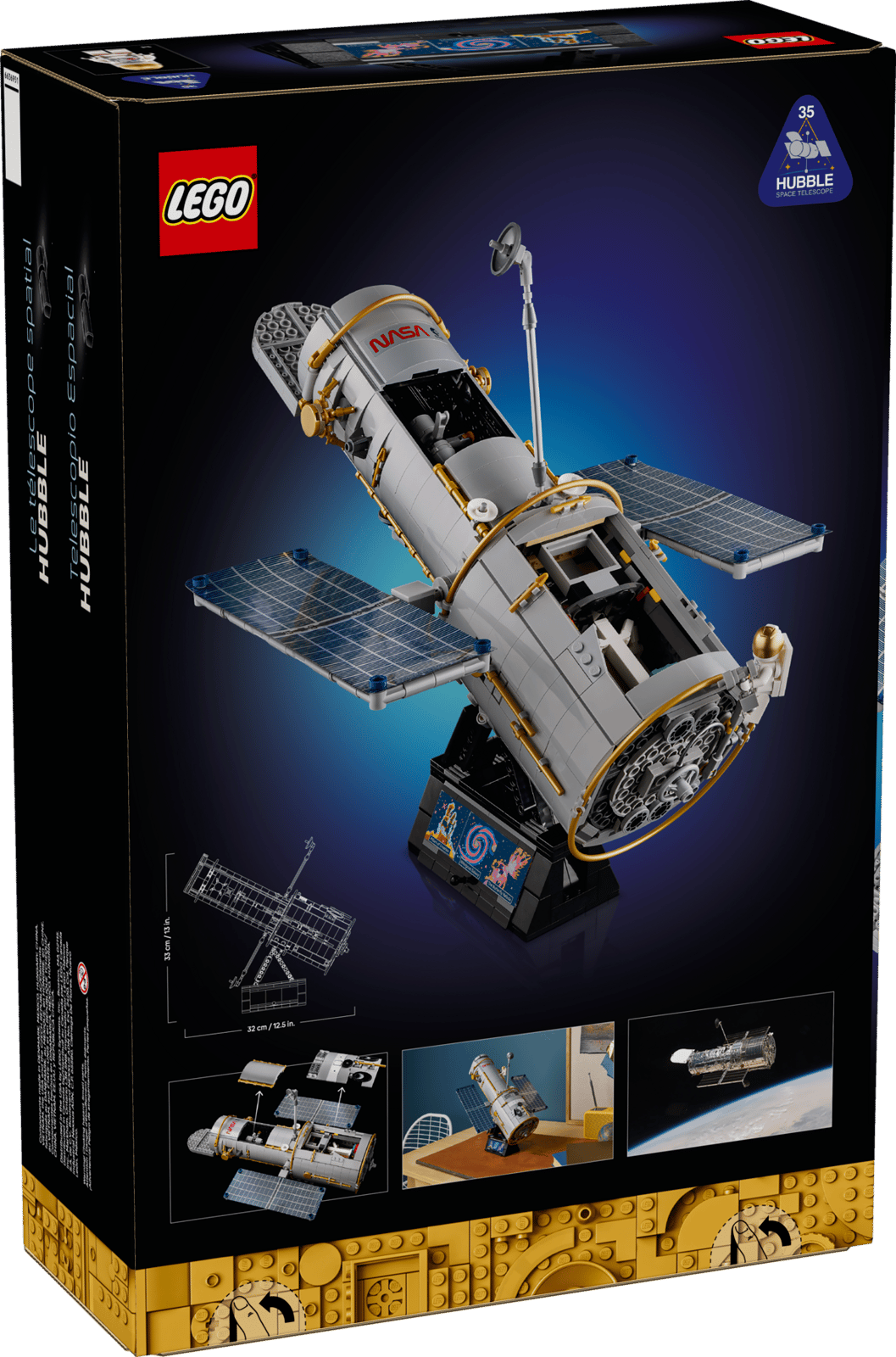 LEGO® Icons Hubble Space Telescope 11382