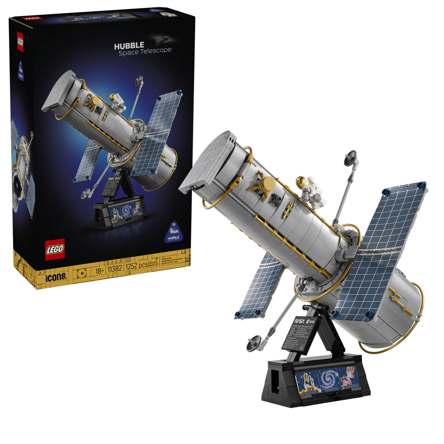 LEGO® Icons Hubble Space Telescope 11382