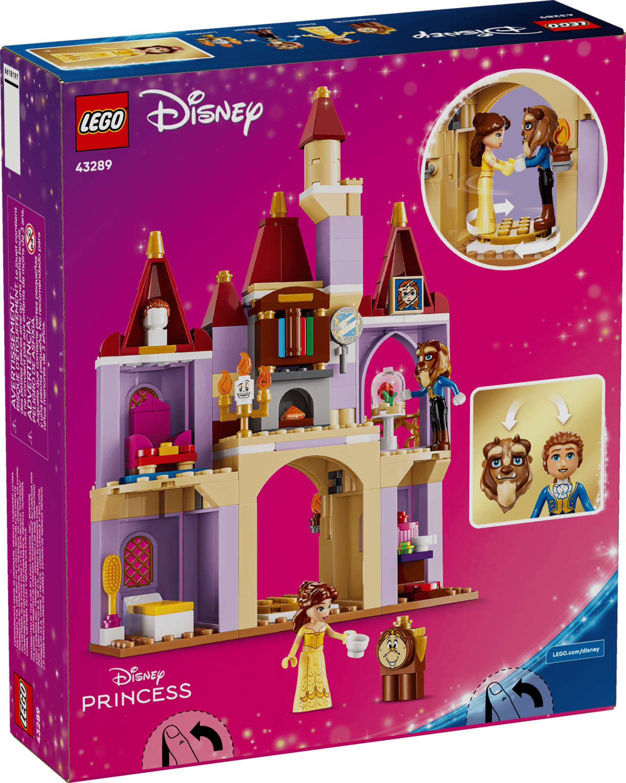 LEGO® Disney™ Princess Belle & the Beast's Enchanted Castle 43289