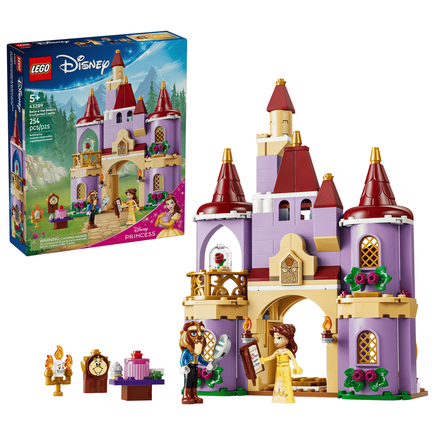 LEGO® Disney™ Princess Belle & the Beast's Enchanted Castle 43289