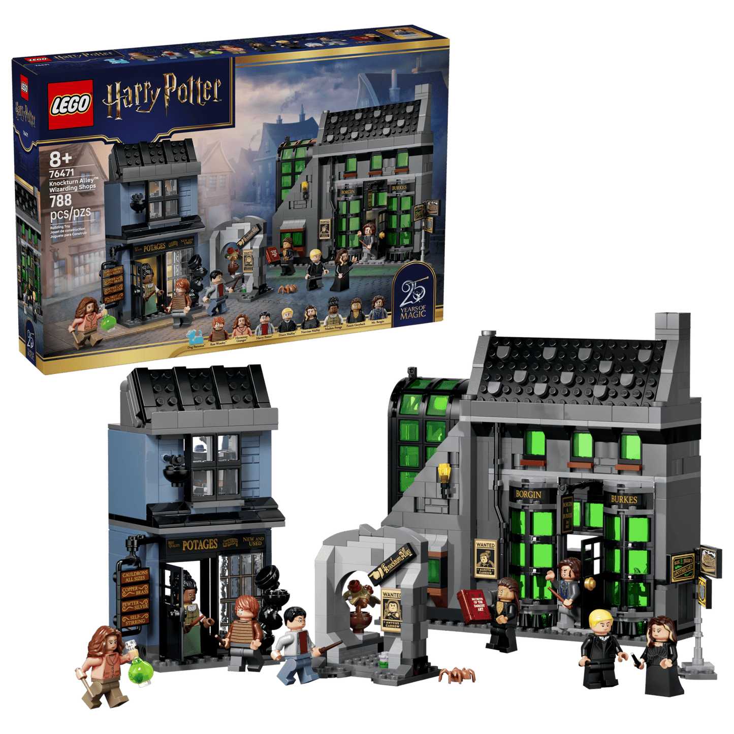 LEGO® Harry Potter™ Knockturn Alley™ Wizarding Shops 76471