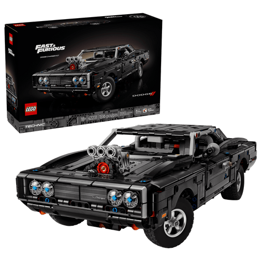 PREORDER NOW! LEGO® Technic Fast and Furious Dodge Charger R/T Car 42231