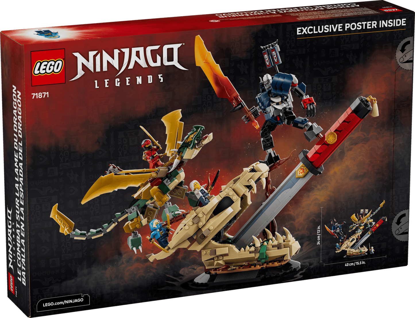 LEGO® Ninjago® Battle at the Dragon's Blade 71871
