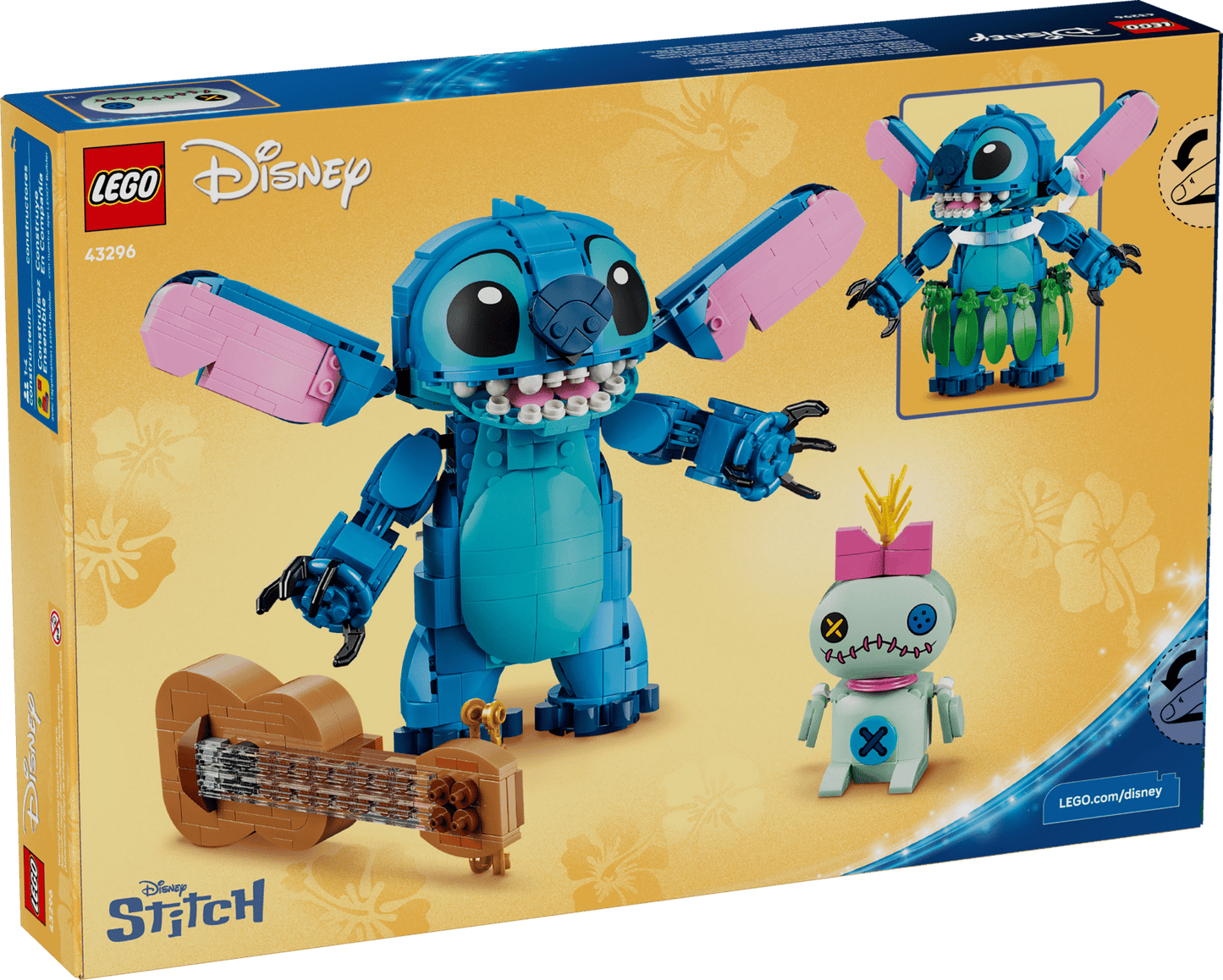 LEGO® Disney™ Classic Stitch & Scrump 43296
