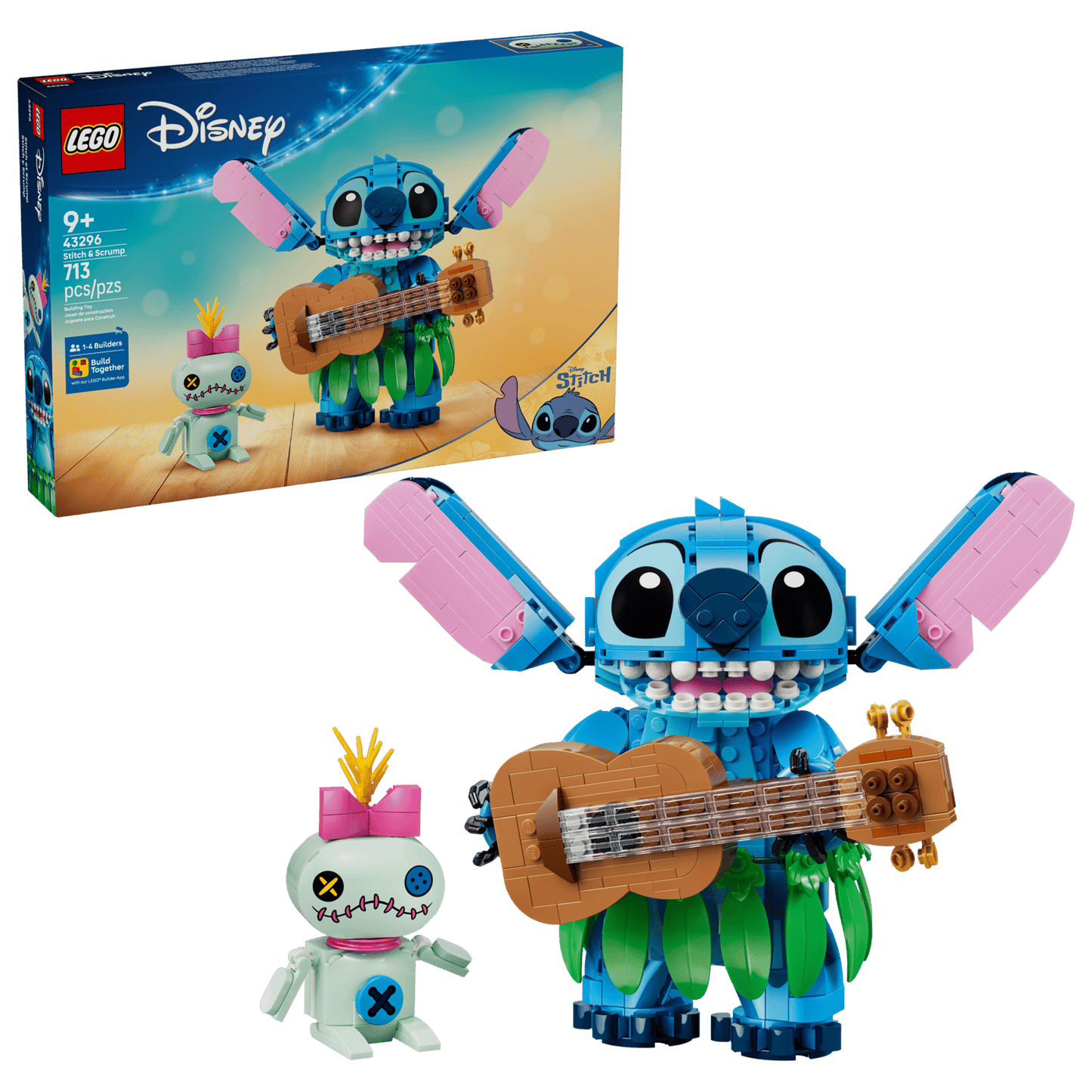 LEGO® Disney™ Classic Stitch & Scrump 43296