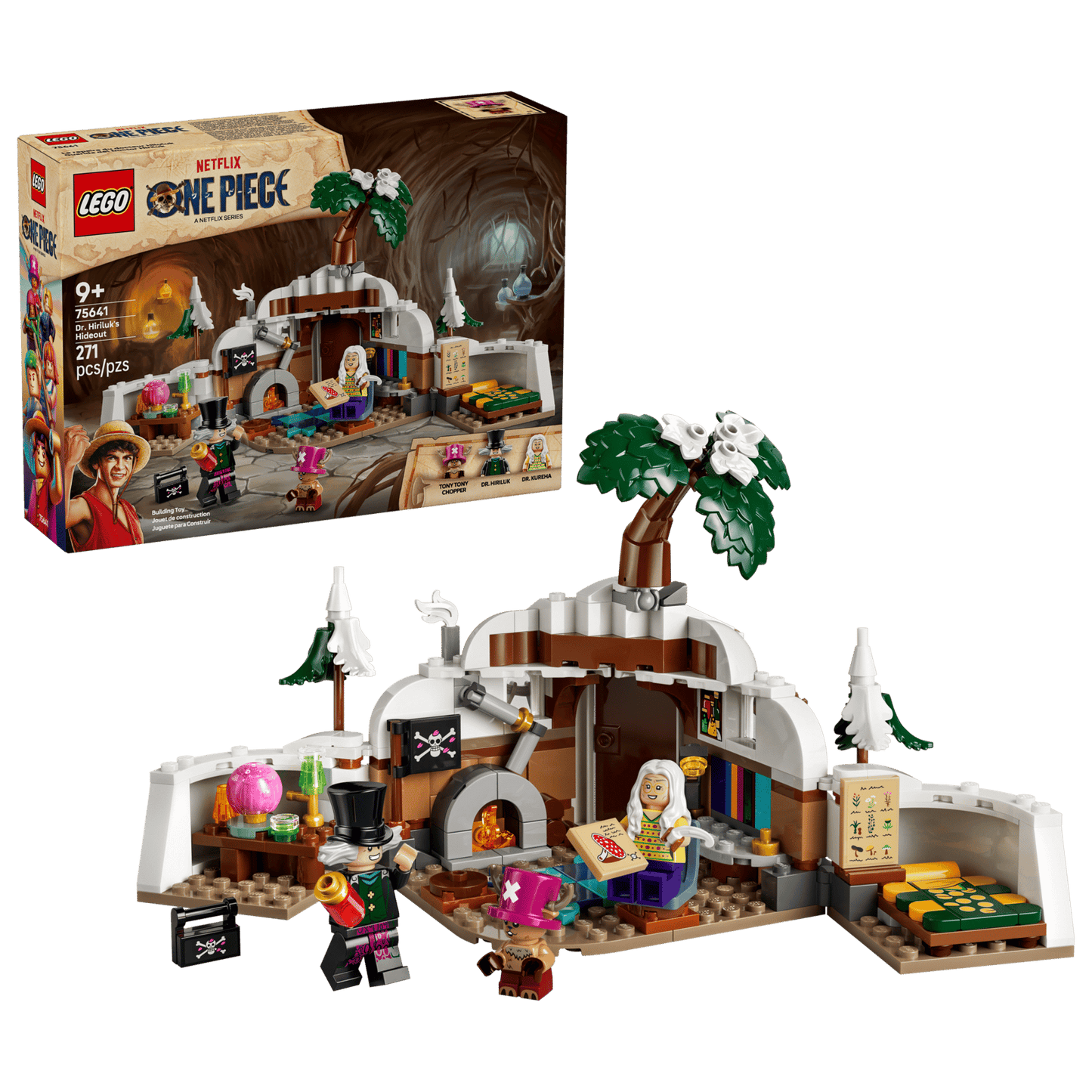 LEGO® ONE PIECE Dr. Hiriluk's Hideout 75641