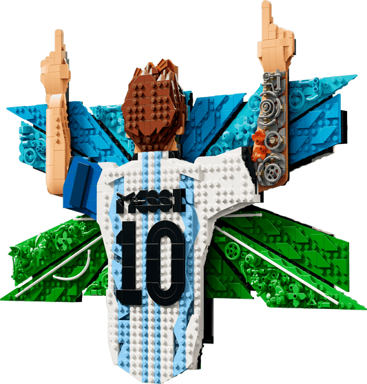 PREORDER NOW LEGO® Editions Lionel Messi – Celebration 43018
