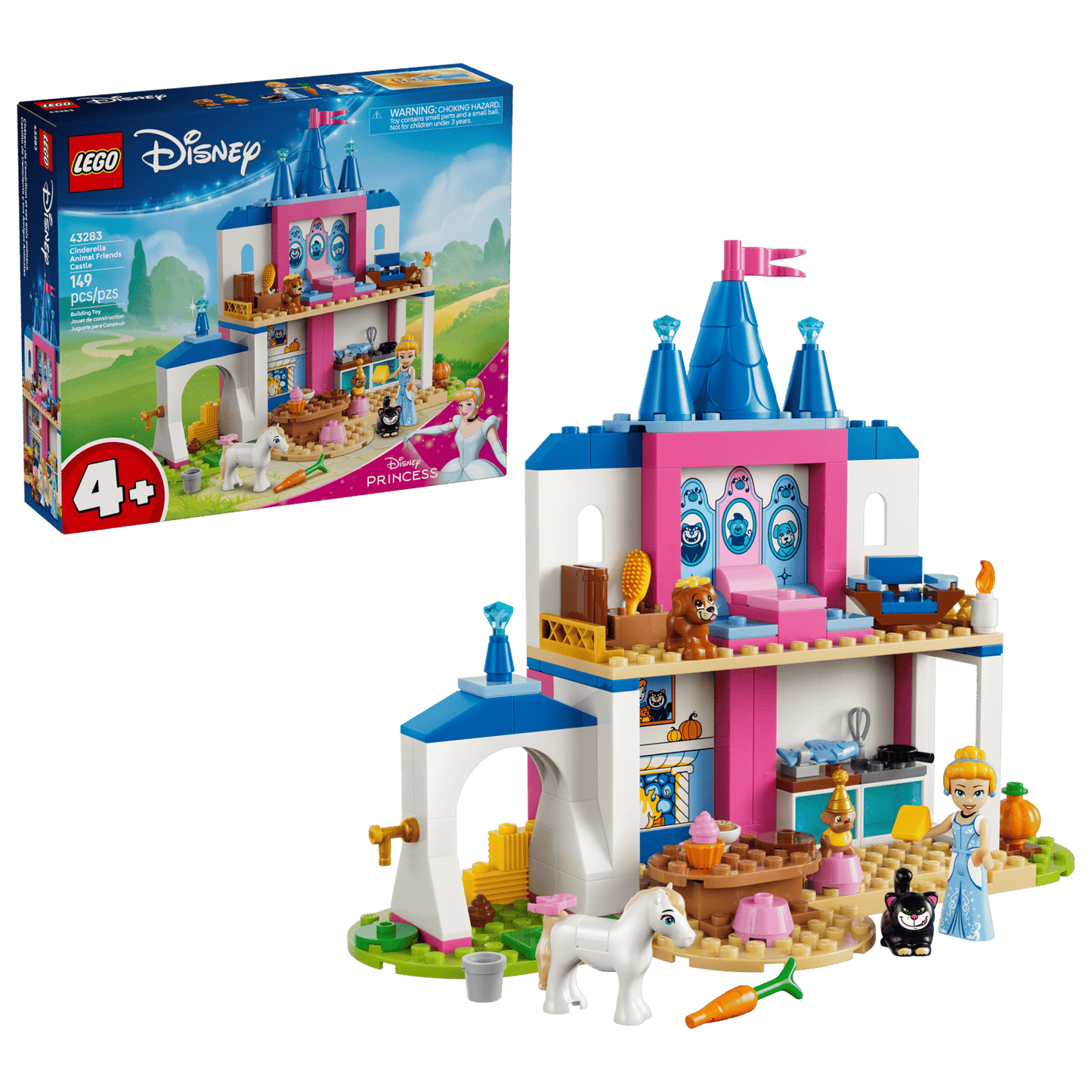 LEGO® Disney™ Princess Cinderella Animal Friends Castle 43283