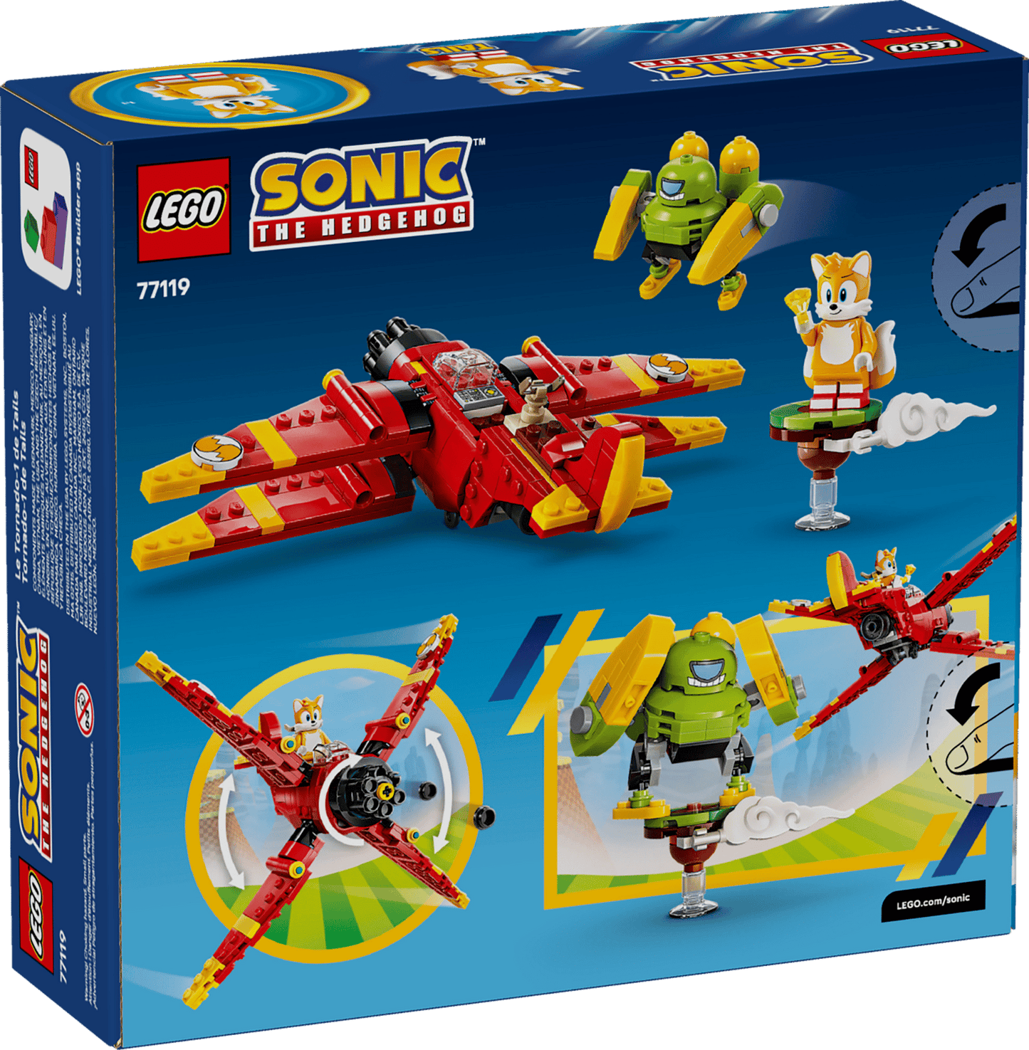 LEGO® Sonic the Hedgehog™ Sonic Tails' Tornado-1 77119