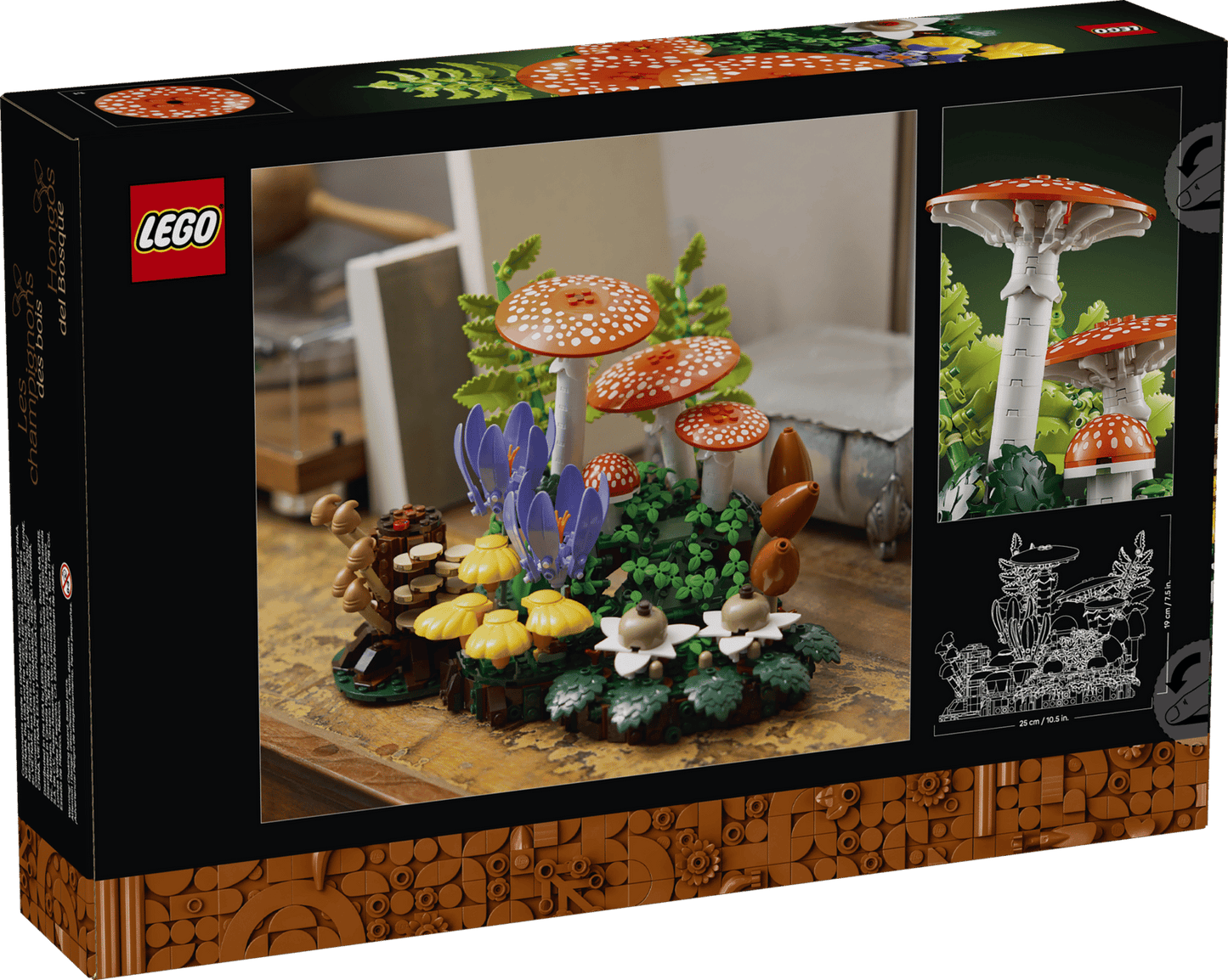 LEGO® Botanicals Woodland Mushrooms 11505