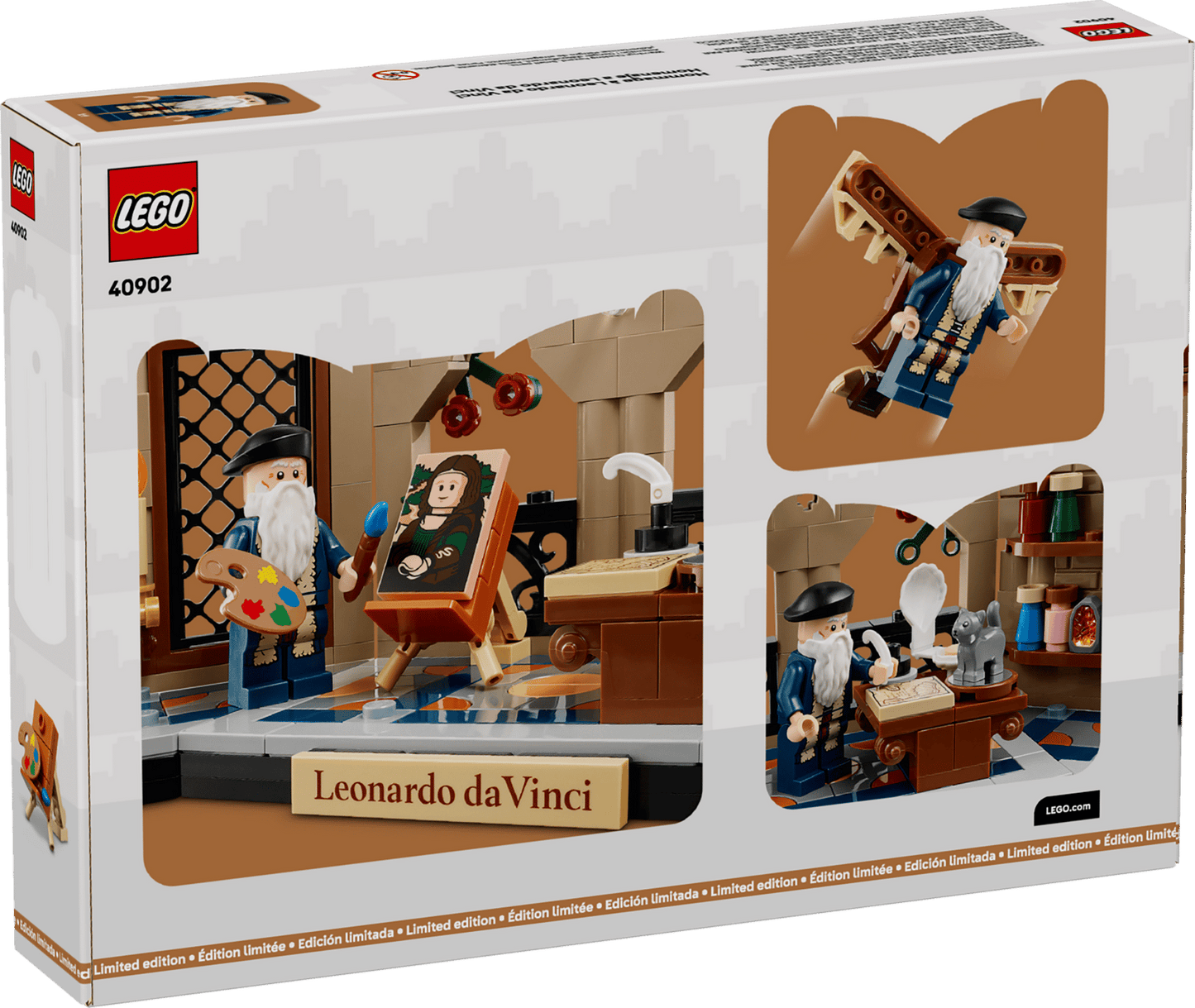 LEGO® Tribute to Leonardo da Vinci 40902 (Retired)