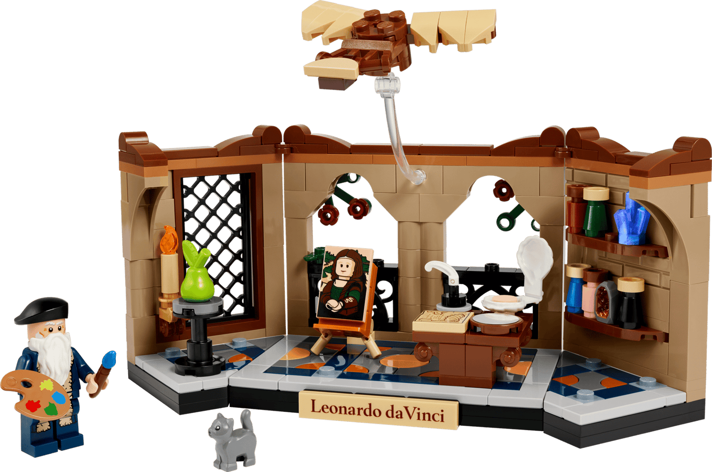 LEGO® Tribute to Leonardo da Vinci 40902 (Retired)