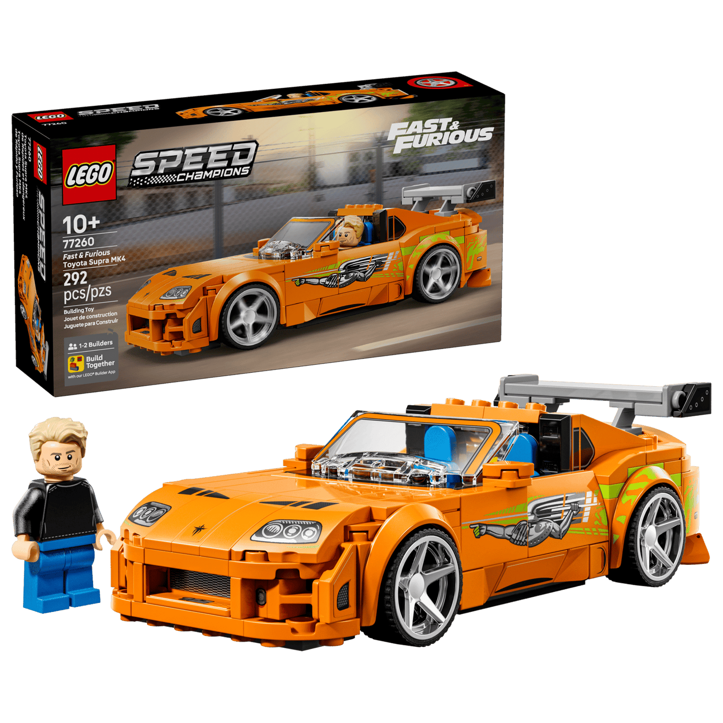 LEGO® Speed Champions The Fast and The Furious Toyota Supra MK4 77260