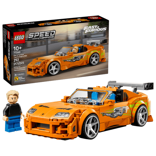 PREORDER NOW! LEGO® Speed Champions The Fast and The Furious Toyota Supra MK4 77260