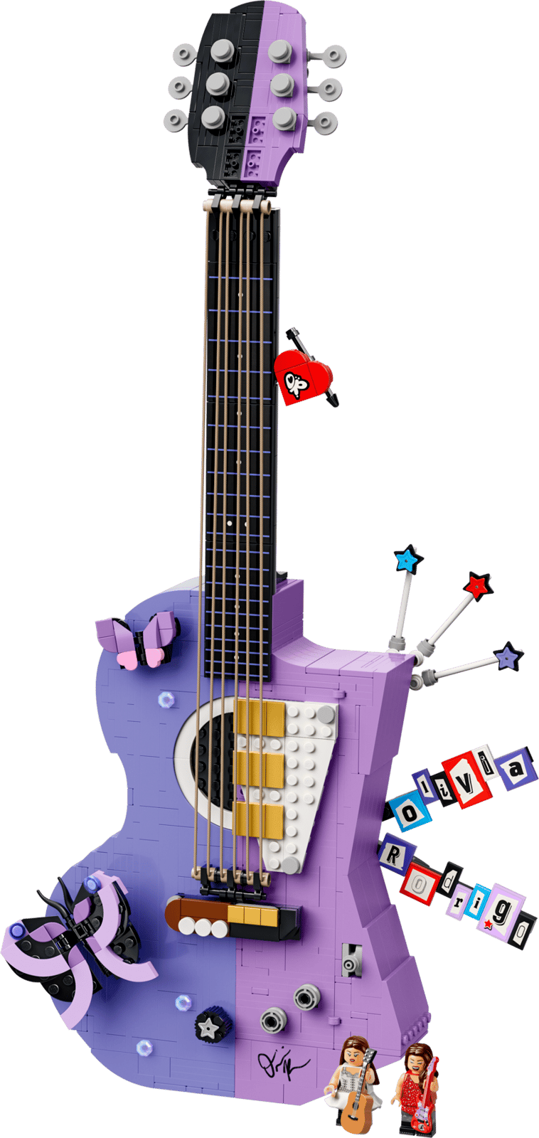 LEGO® Editions Music Olivia Rodrigo's Dual Guitar 43031