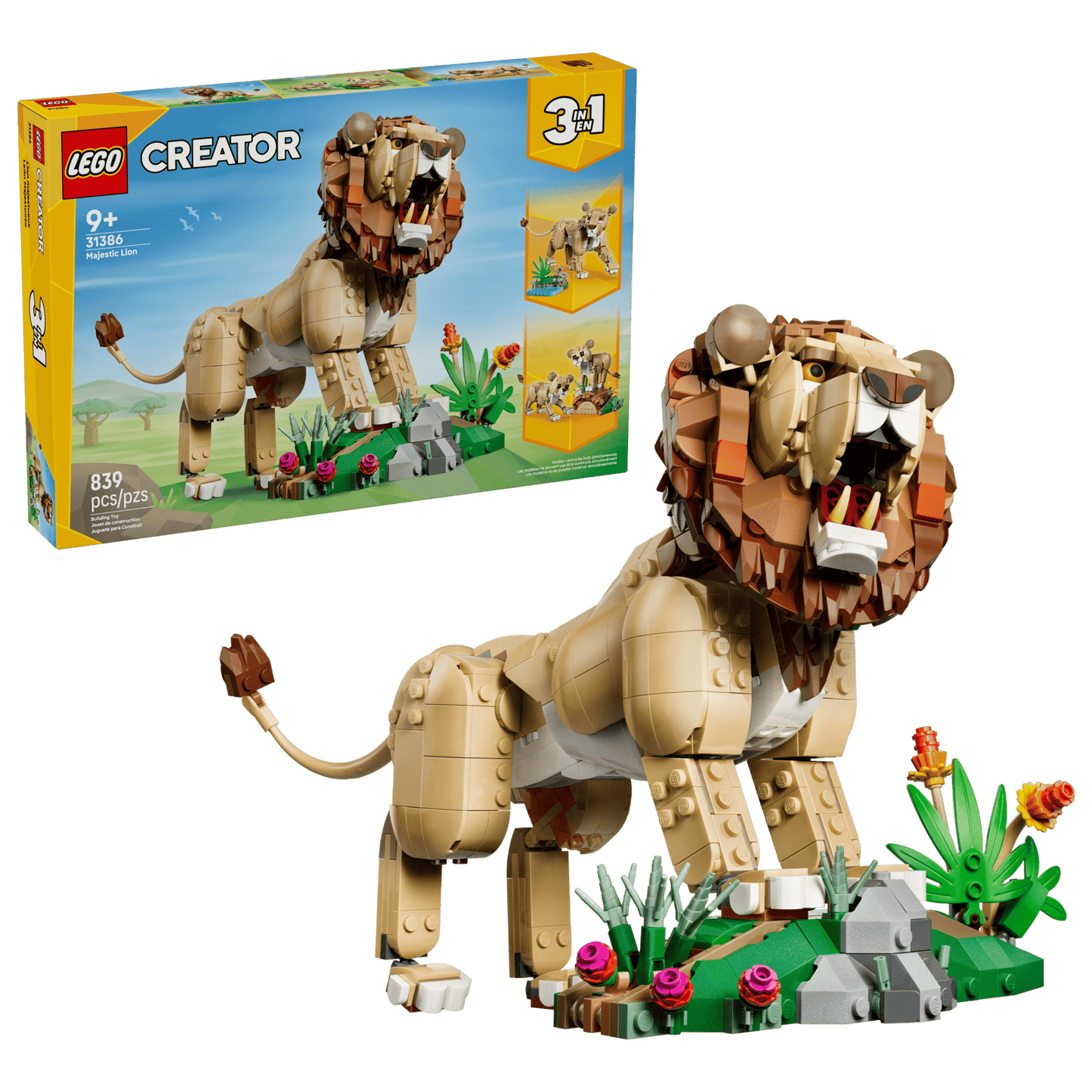 LEGO® Creator Wild Animals: Majestic Lion 31386