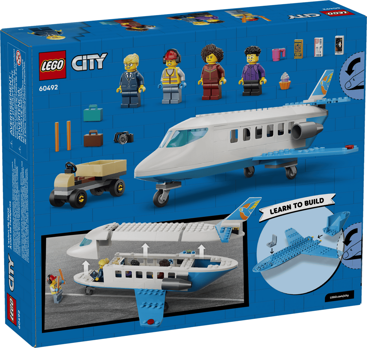 LEGO® City Great Vehicles Passenger Jet 60492