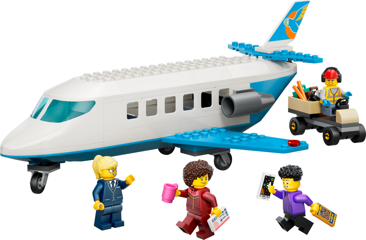 LEGO City Passenger Jet 60492 built model