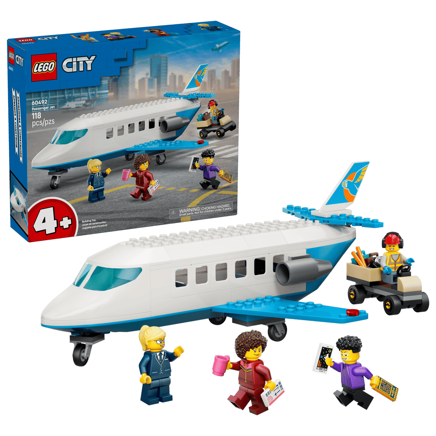 LEGO® City Great Vehicles Passenger Jet 60492