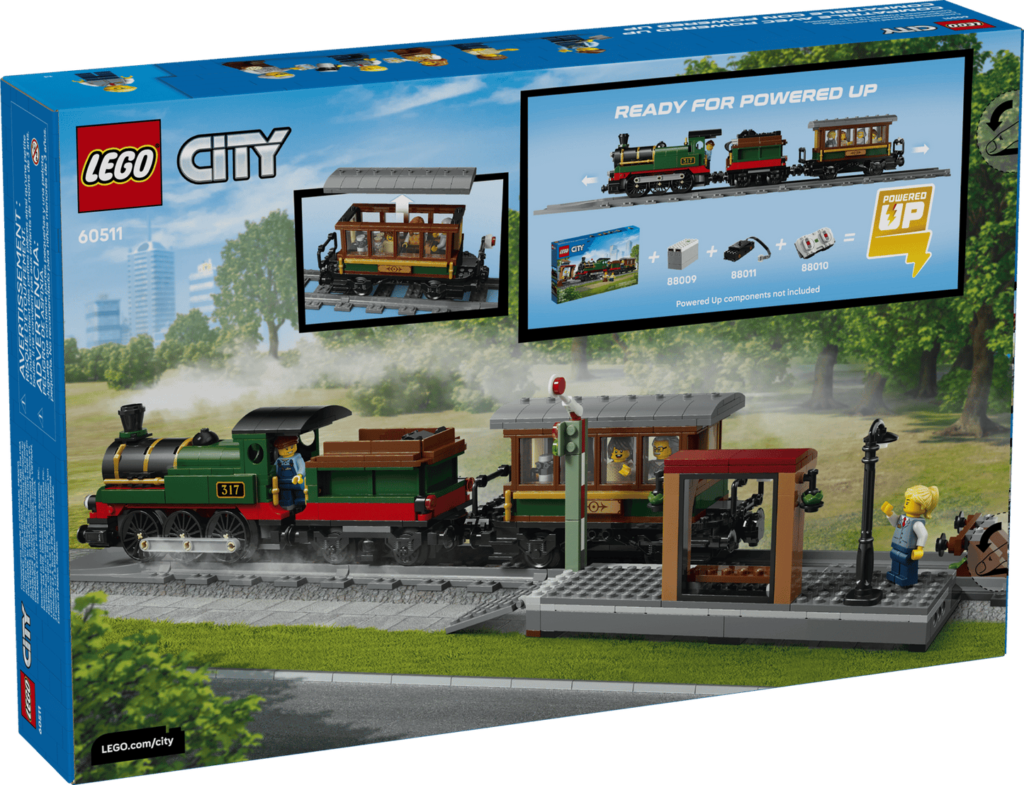 LEGO® City Trains Vintage Steam Train 60511