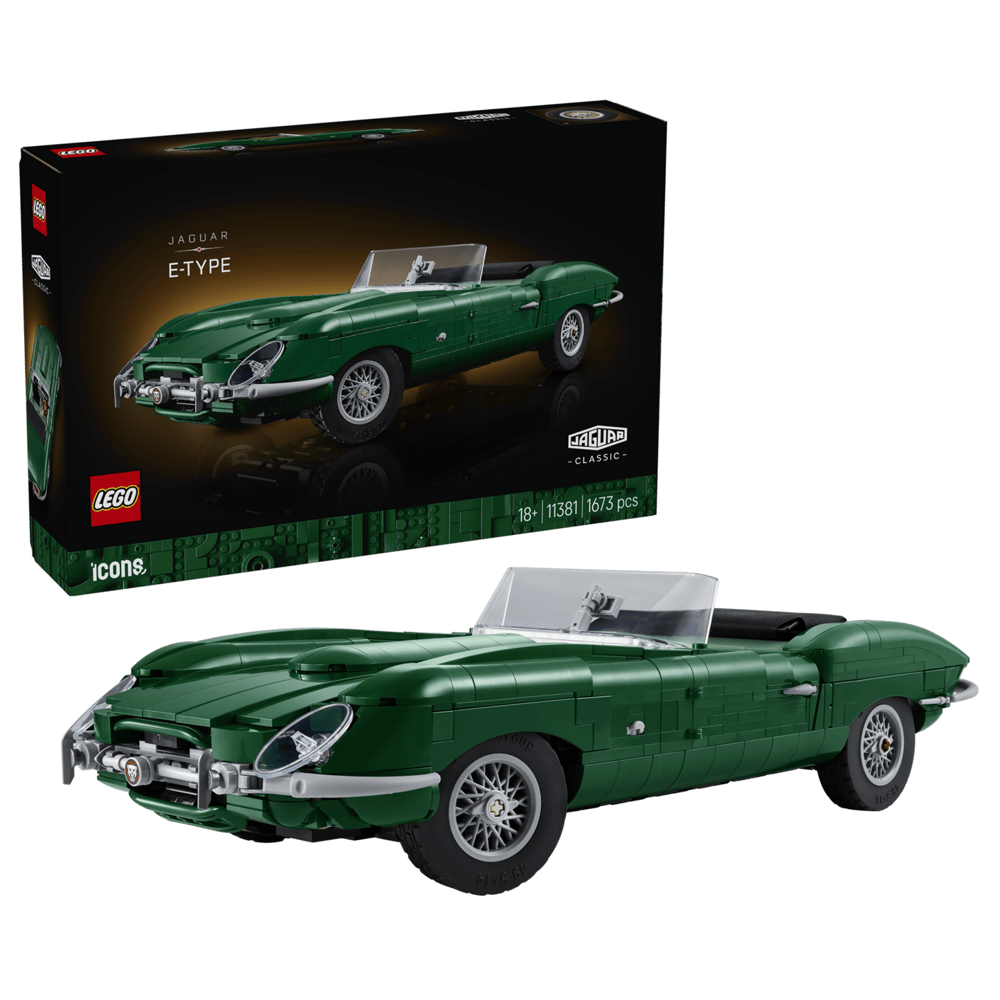 LEGO® Icons Jaguar E-Type 11381