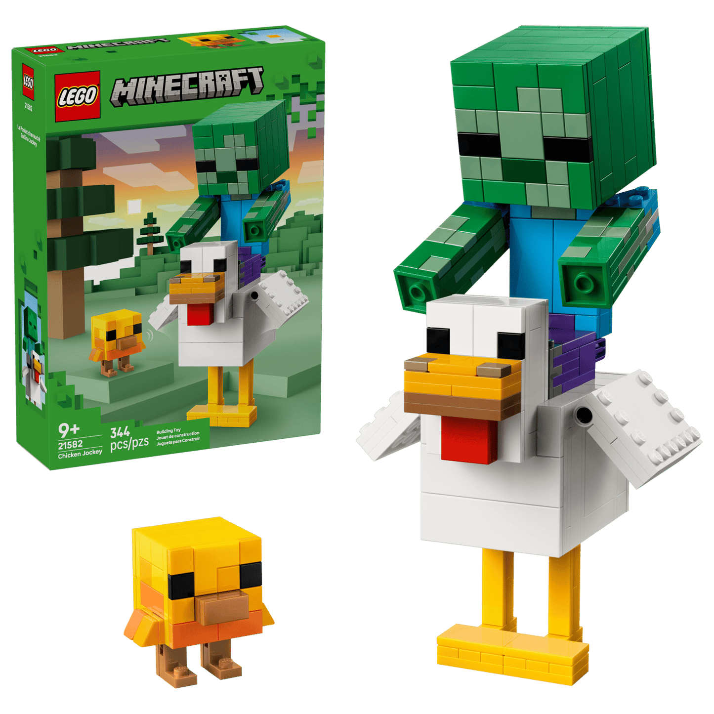 LEGO® Minecraft® Chicken Jockey 21582