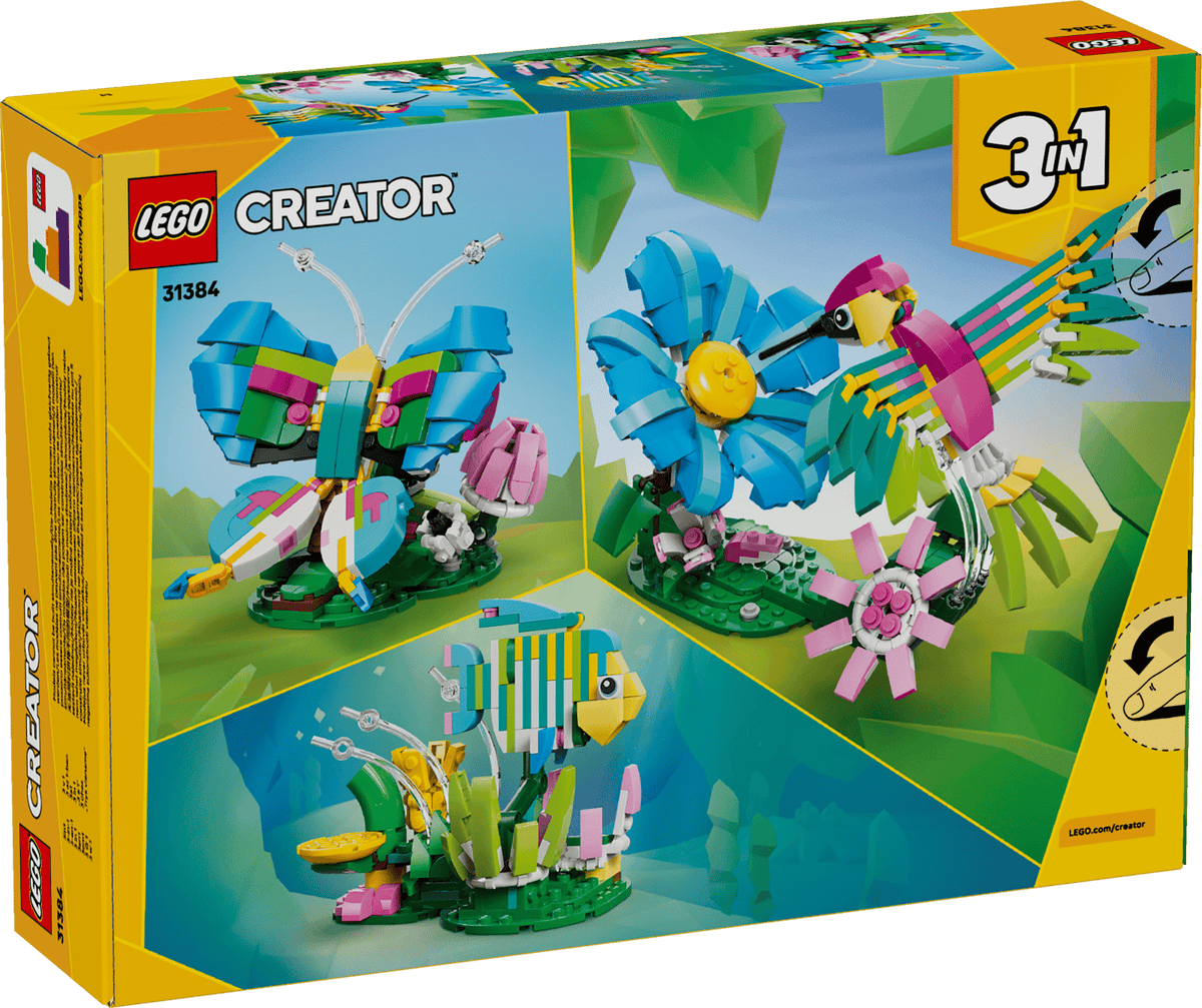 LEGO® Creator 3in1 Wild Animals: Colorful Hummingbird 31384
