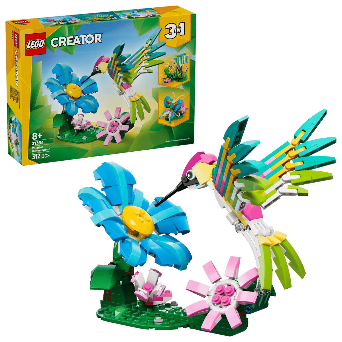 LEGO® Creator 3in1 Wild Animals: Colorful Hummingbird 31384