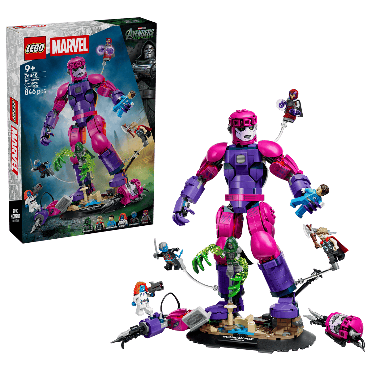 LEGO® Marvel Epic Battle: Avengers: Doomsday 76348