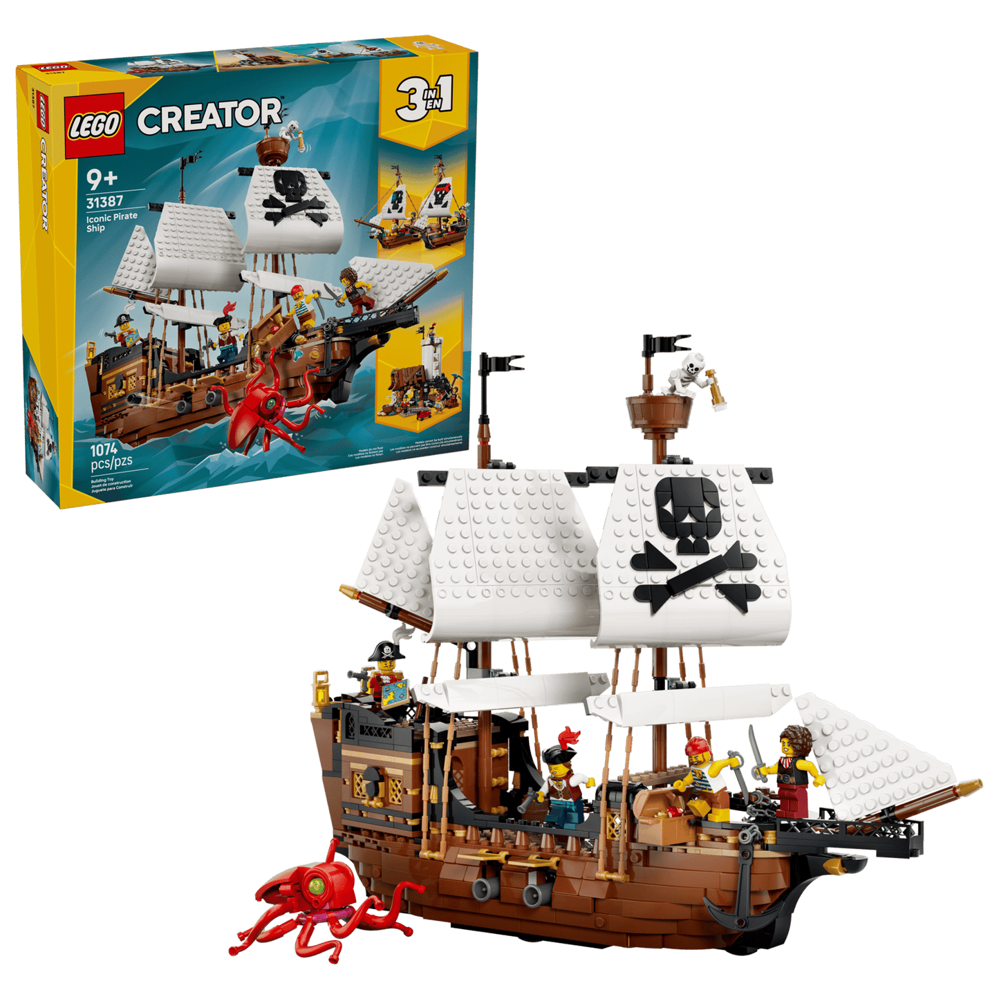 LEGO® Creator Iconic Pirate Ship 31387