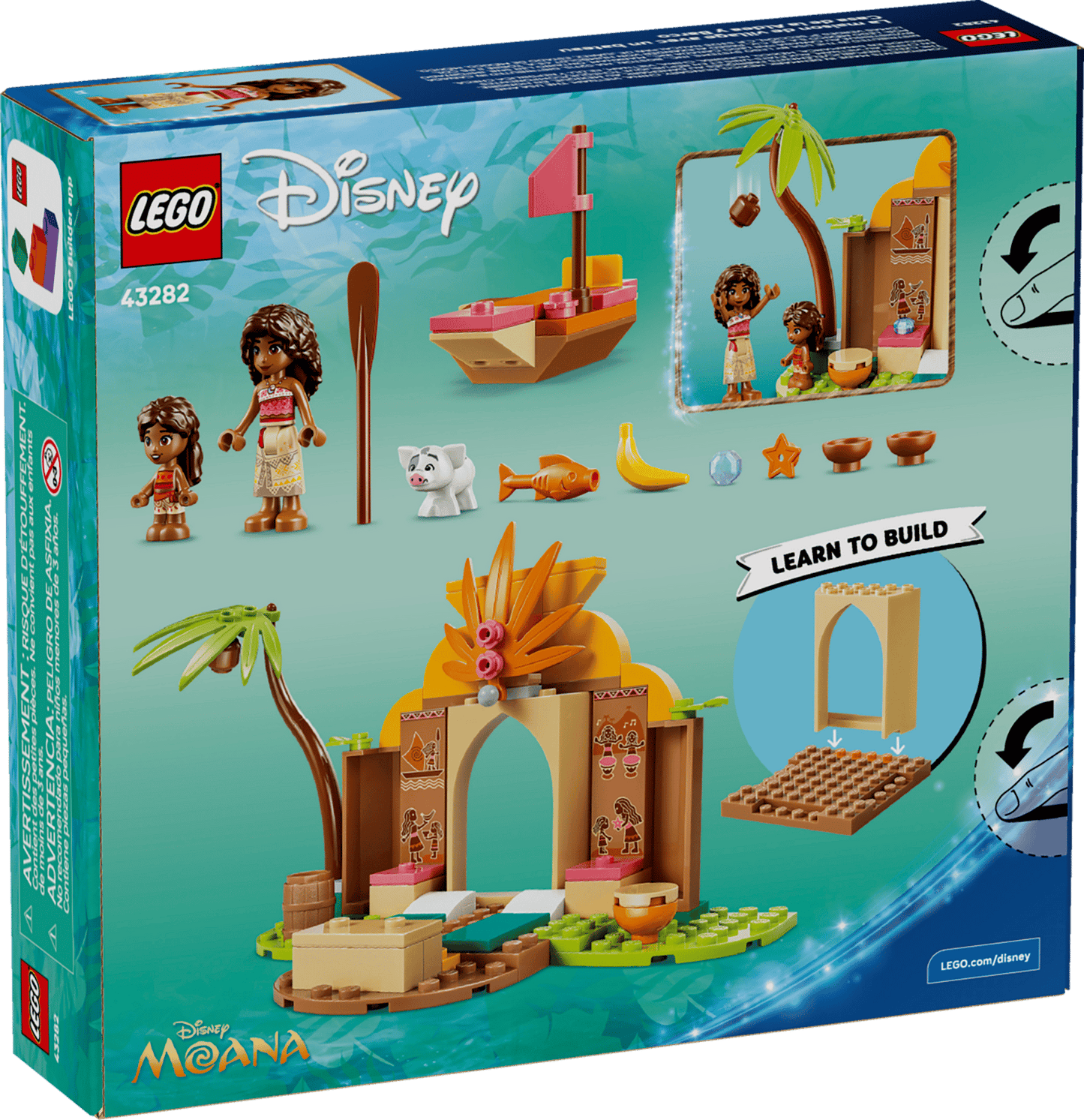 LEGO® Disney™ Princess Village House & Boat 43282