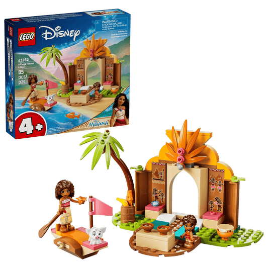 LEGO® Disney™ Princess Village House & Boat 43282