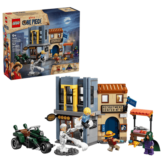 PREORDER NOW! LEGO® ONE PIECE Showdown with Captain Smoker 75642