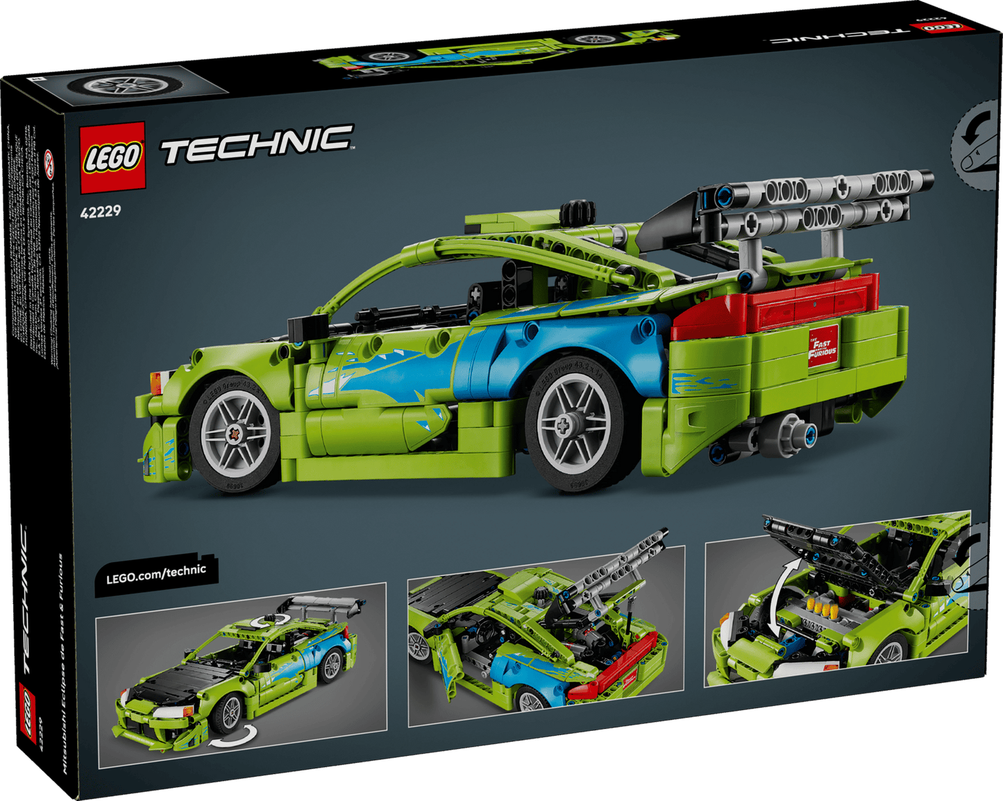 LEGO® Technic Fast and Furious Mitsubishi Eclipse Car 42229