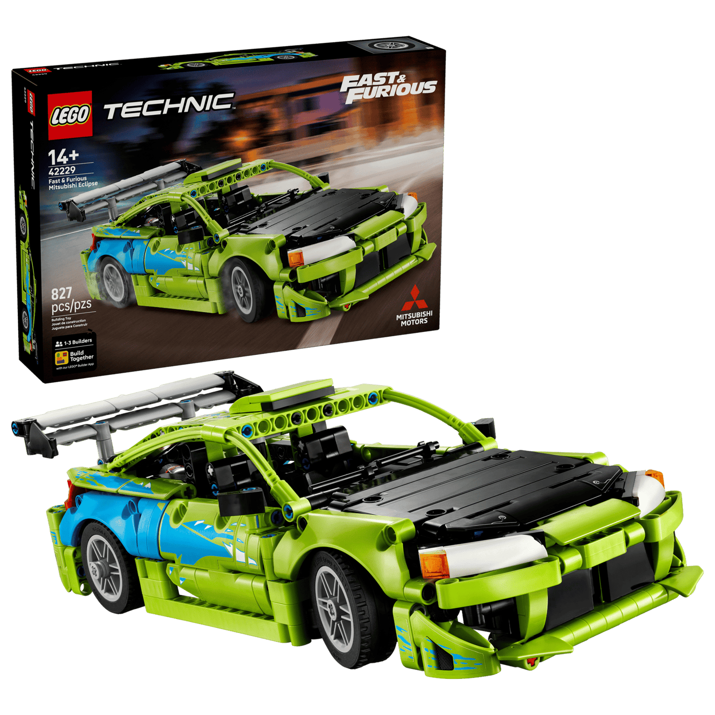 LEGO® Technic Fast and Furious Mitsubishi Eclipse Car 42229