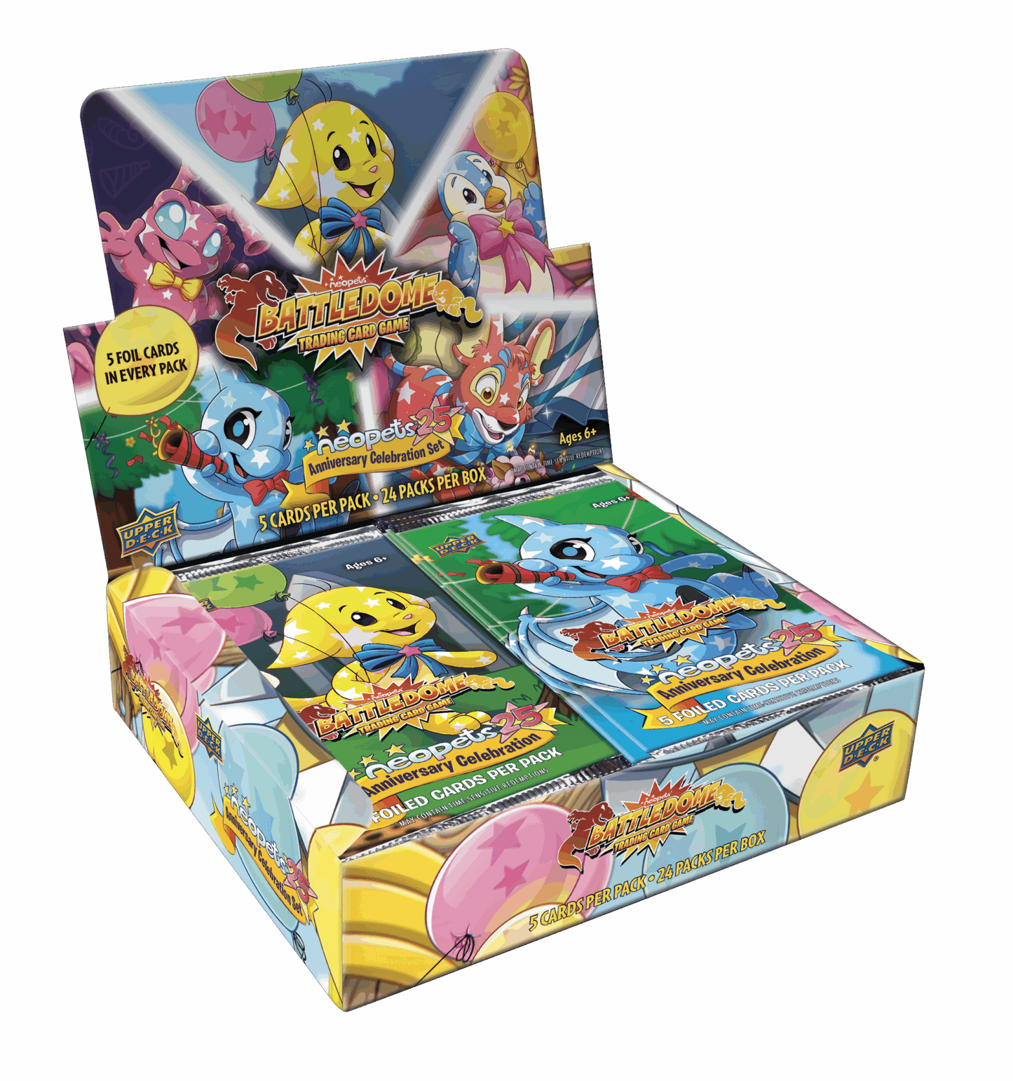 Neopets Battledome TCG: 25th Anniversary Celebration - Booster Pack