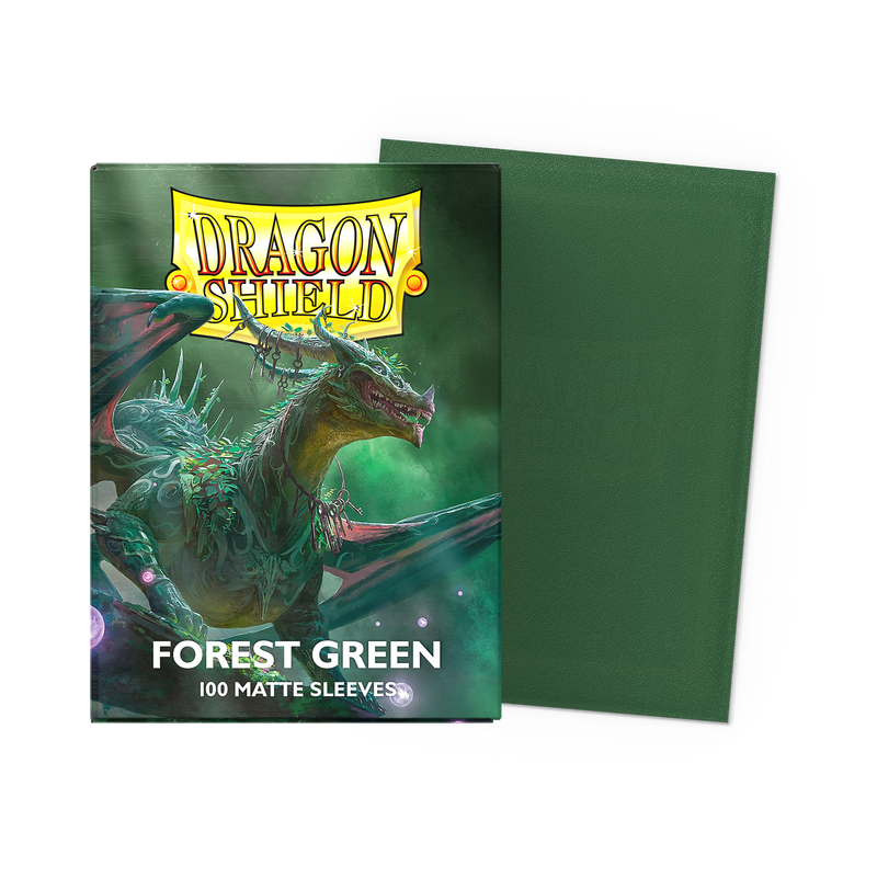 Dragon Shield: Matte Sleeves, 100 Count (Choose Your Color!)