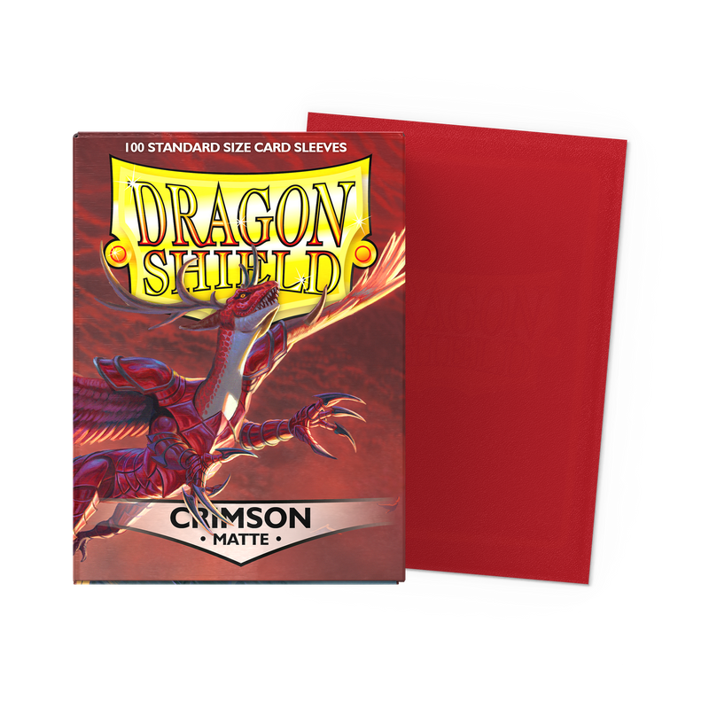 Dragon Shield: Matte Sleeves, 100 Count (Choose Your Color!)