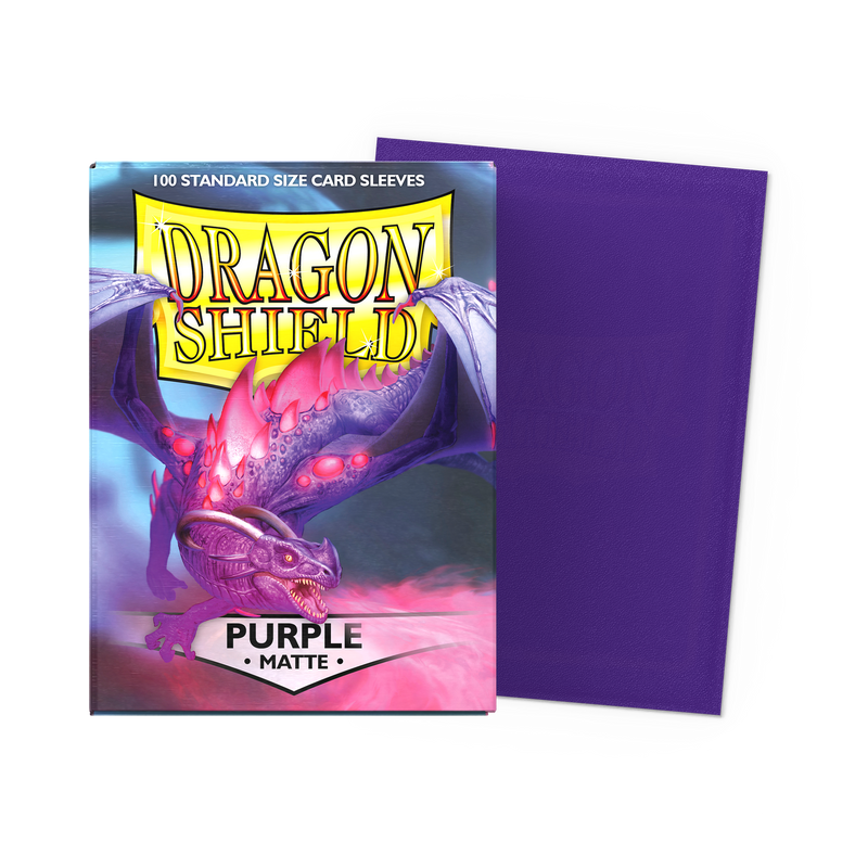 Dragon Shield: Matte Sleeves, 100 Count (Choose Your Color!)