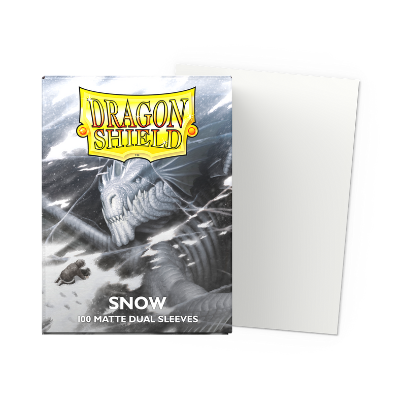 Dragon Shield: Matte Dual Sleeves, 100 Count (Choose Your Color!)
