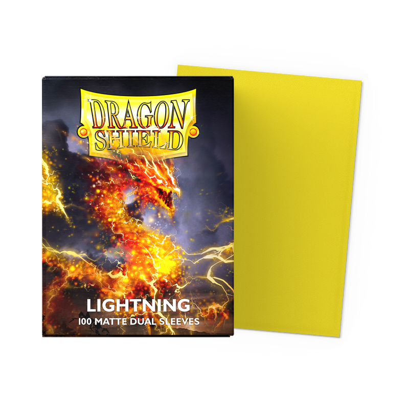 Dragon Shield: Matte Dual Sleeves, 100 Count (Choose Your Color!)