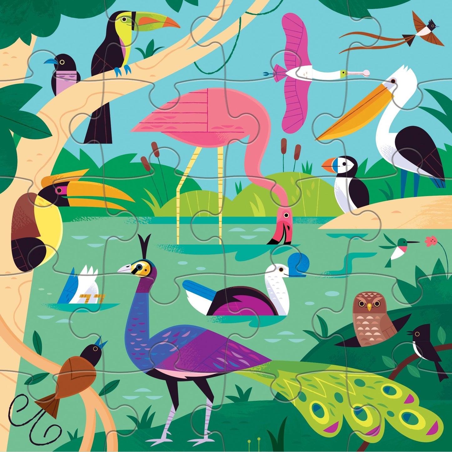 Bugs & Birds Magnetic Puzzles