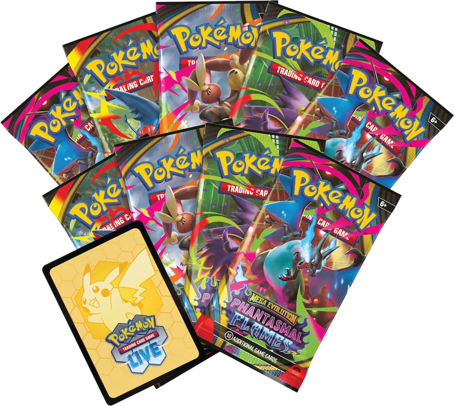 Pokémon TCG: Mega Evolutions 2 Phantasmal Flames Elite Trainer Box (Limit 1)