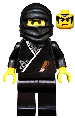 cas048   Minifigure   Ninja - Black