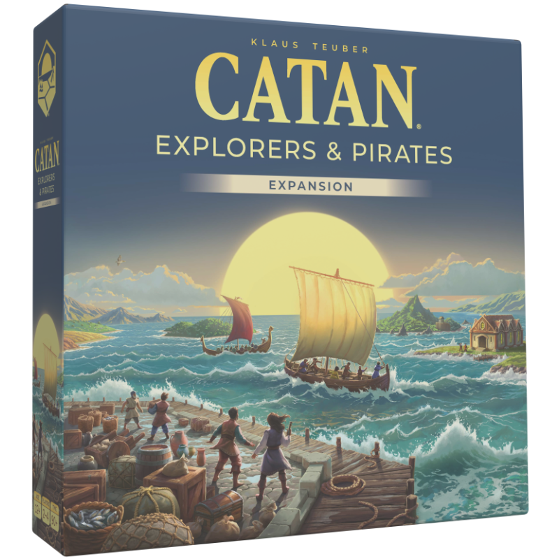 GAME RENTAL: Catan Explorers and Pirates Expansion