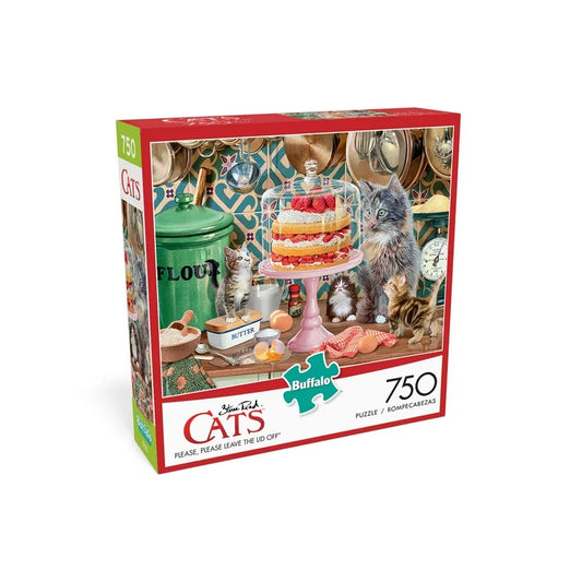 Cats Collection: Please, Please Leave The Lid Off 750 Piece Puzzle
