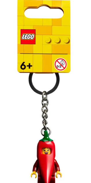 LEGO® Minifigures Keychain Light - Chili Costume