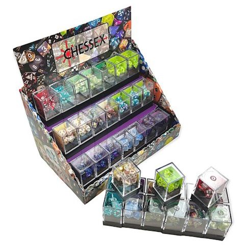 7-Die Set Mini Chessex (One Random)